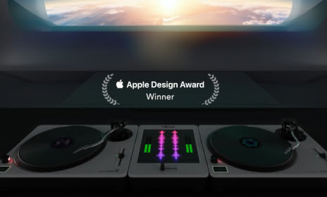 djay for Apple Vision Pro