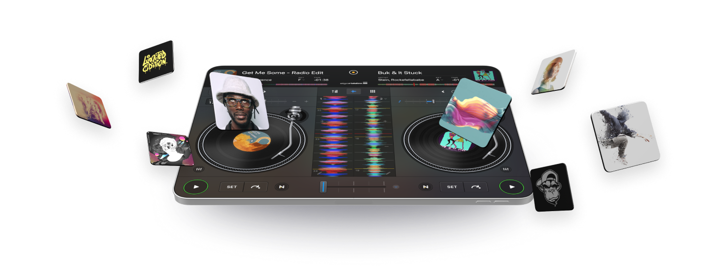 djay Pro Media Library