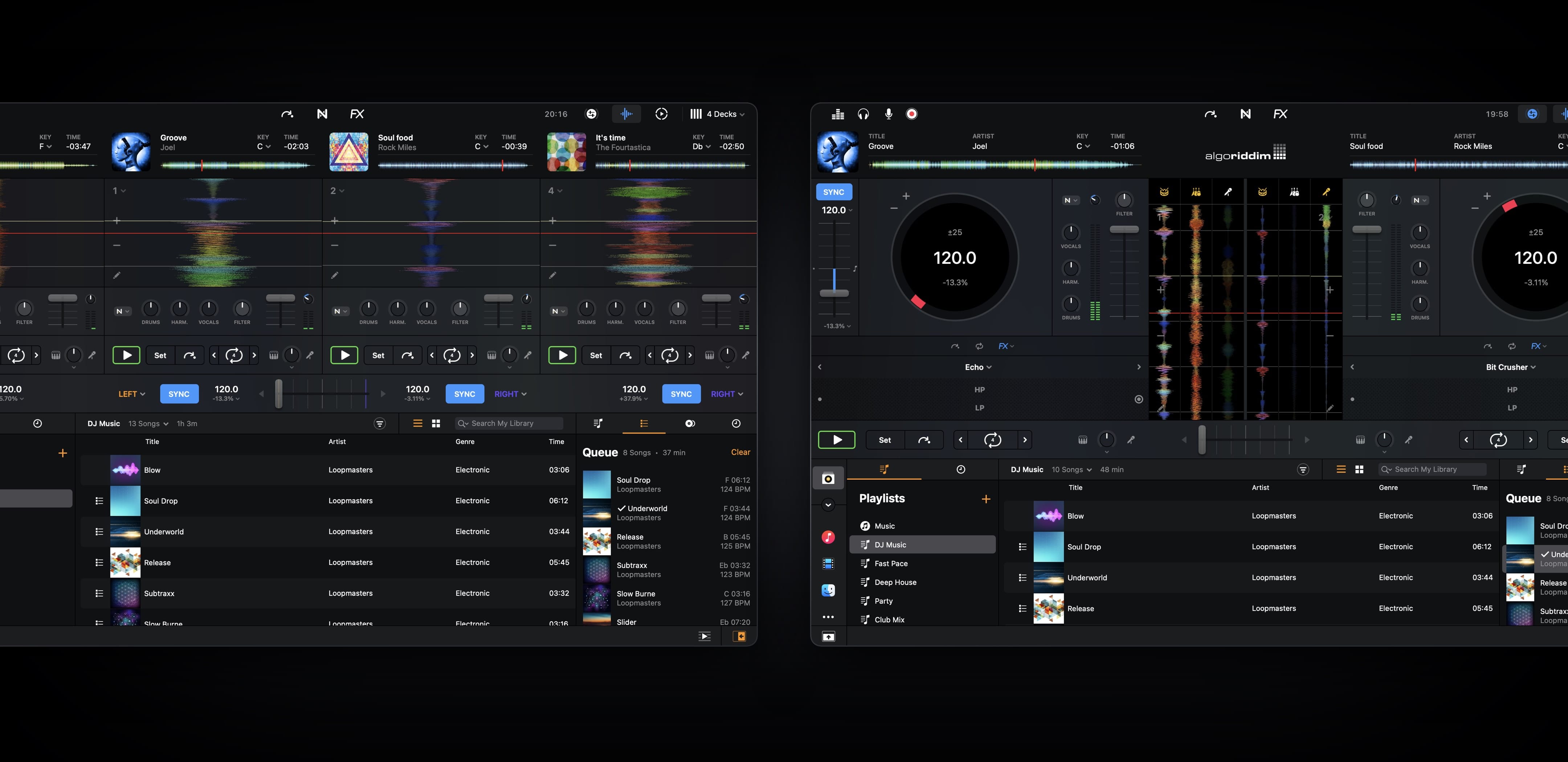 DJ Software for Mac - djay Pro by Algoriddim