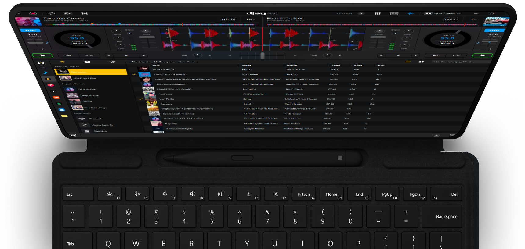 Professional DJ App for Windows djay Pro by Algoriddim
