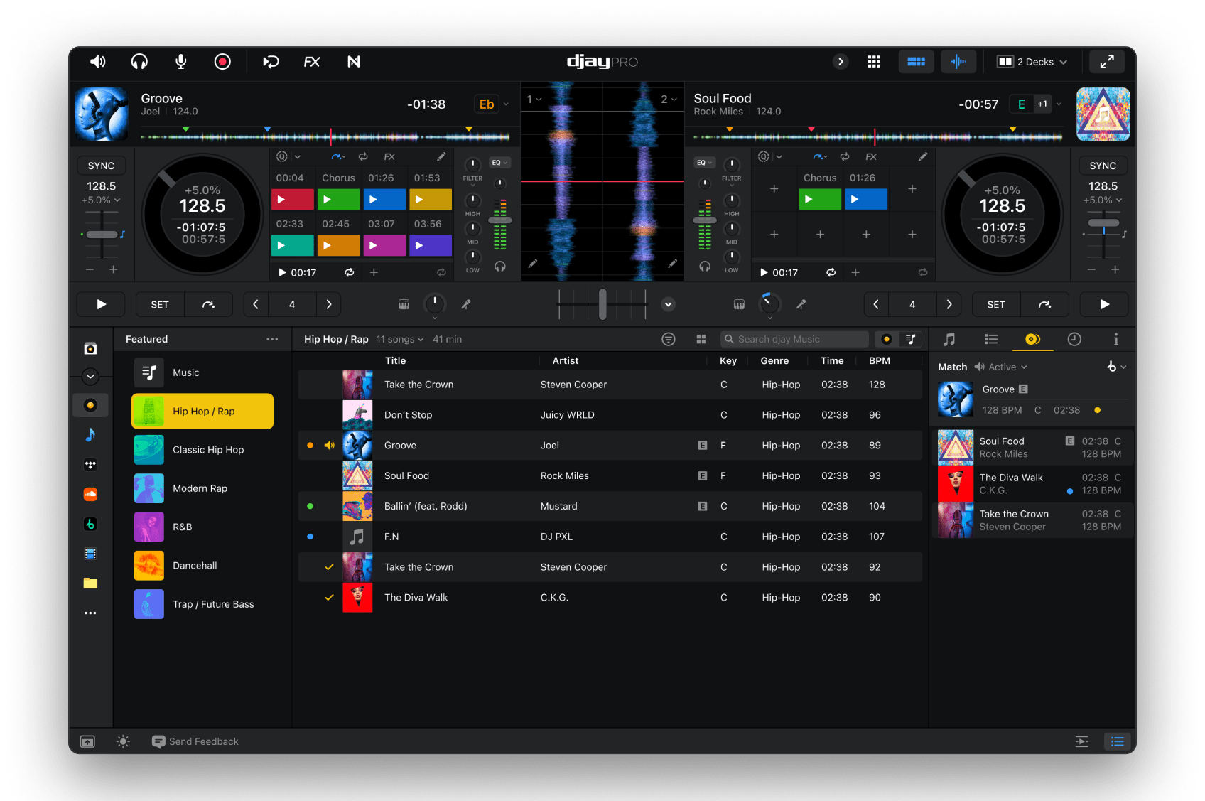 Professional DJ App for Windows - djay Pro by Algoriddim