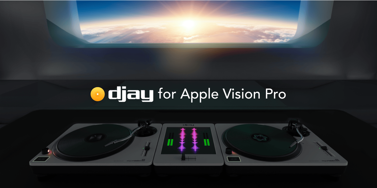 djay Vision Pro
