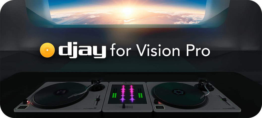 djay vision pro