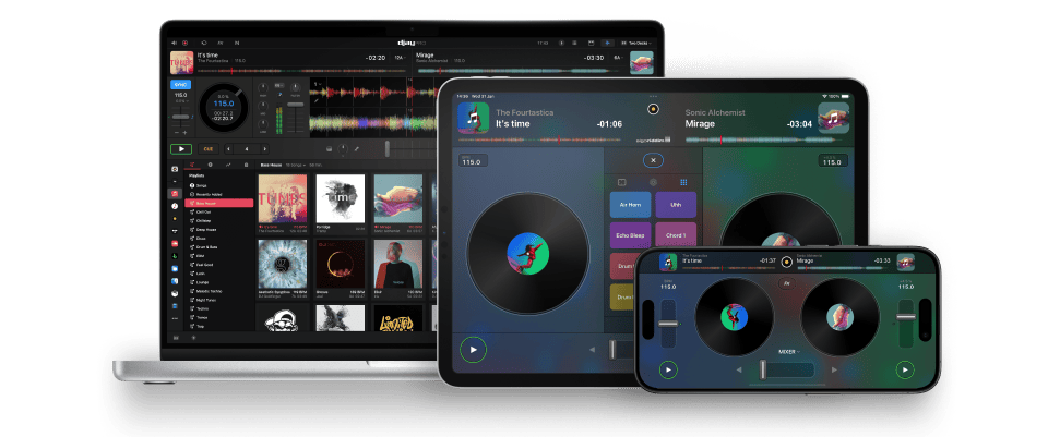 Algoriddim djay for Mac and iOS