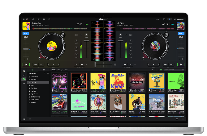 Algoriddim djay for Mac and iOS
